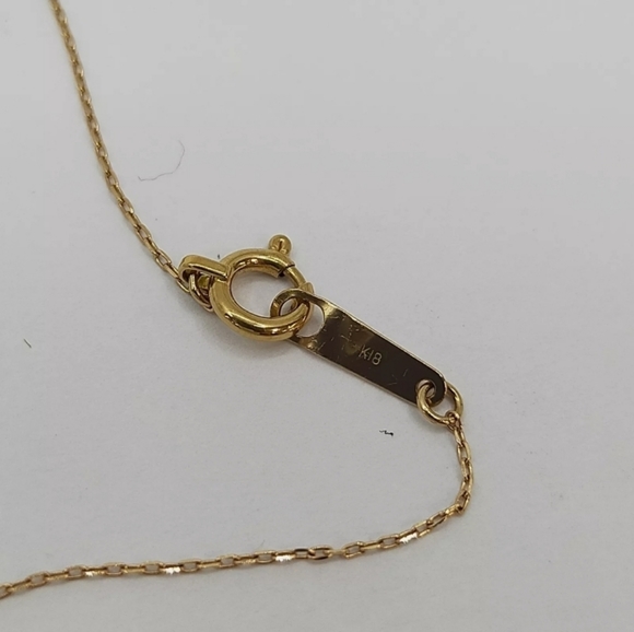 Jewelry4C Pendant Necklace 18K Pink gold Diamond - Picture 5 of 9